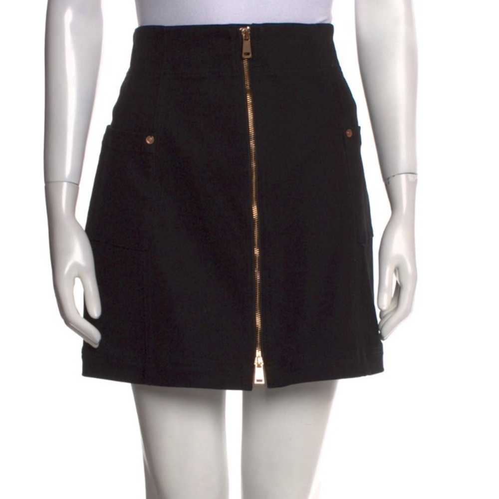 Alice McCall Of the times denim black skirt size 0